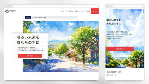 ブライトライフ 様 | 大阪市東住吉区 不動産会社 | ホームページ
