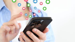 スマホ操作
